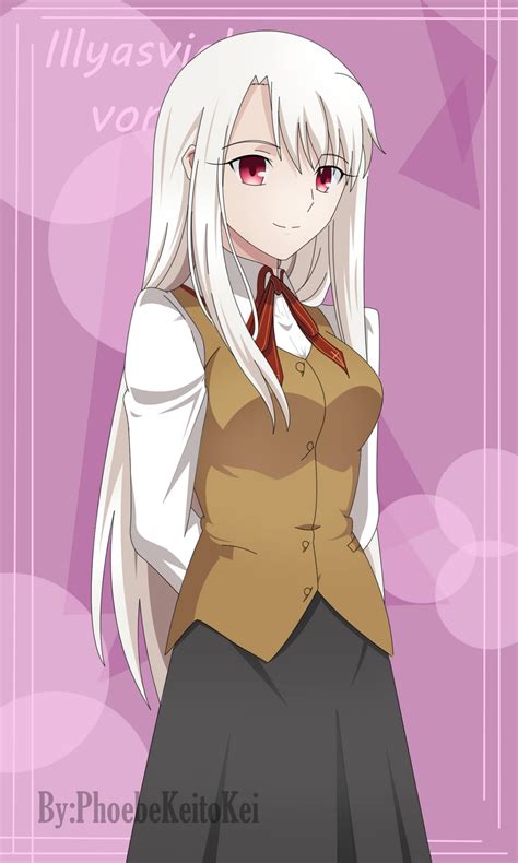 illyasviel von einzbern fate|how old is illya fate.